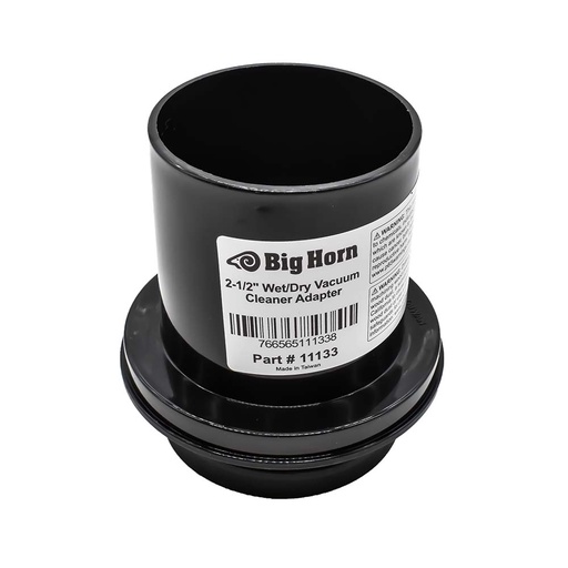 2-1/2" Wet/Dry Vacuum Cleaner Adapter