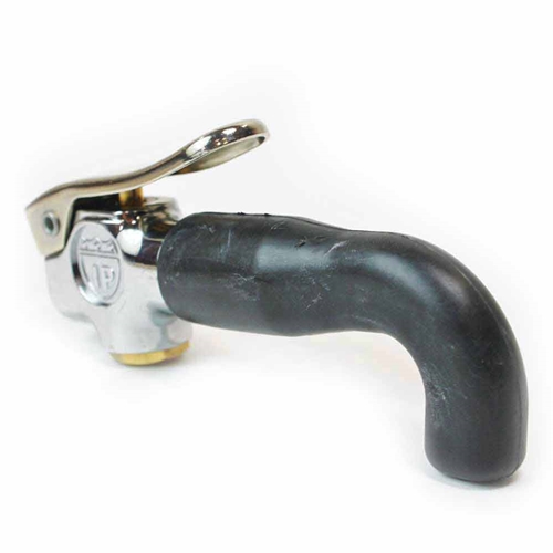 Radiator Faucet w/Rubber Nozzle - 1/4" NPTF