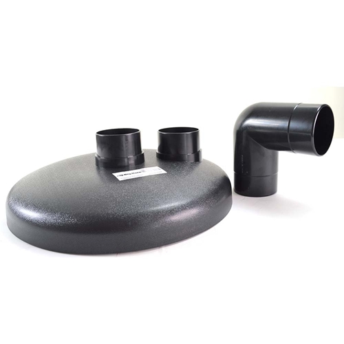 Cyclone 5 Gallon Dust Separator with Elbow
