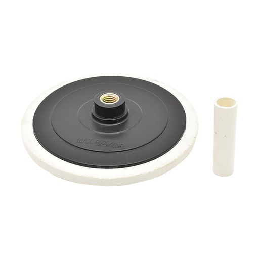 7"- 5/8"-11 UNC  Hook & Loop Polisher Backing Pad - w/center hole & alignment guide. Mak OE #743052-5
