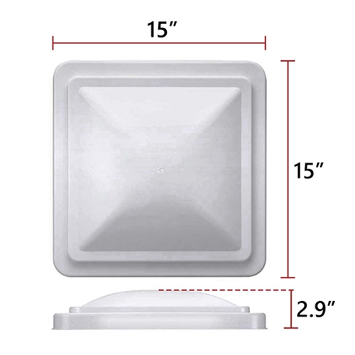 Ventilator Lid for RV Vent (White)