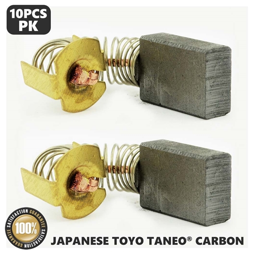 Japanese Aftermarket Carbon Brush Set Replaces Skil 1619X01351 & Bosch 2610320391, 2610912980 10 PAIRS