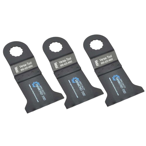 45mm Bi-metal  Blade  Fits  Fein Multimaster, Rockwell, Sonicrafter, Makita   - 3 Blades Pack