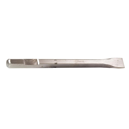 3/4" Wide 1-1/8" Hex Shank Narrow Hex Flat Chisel - 12 Inch Long