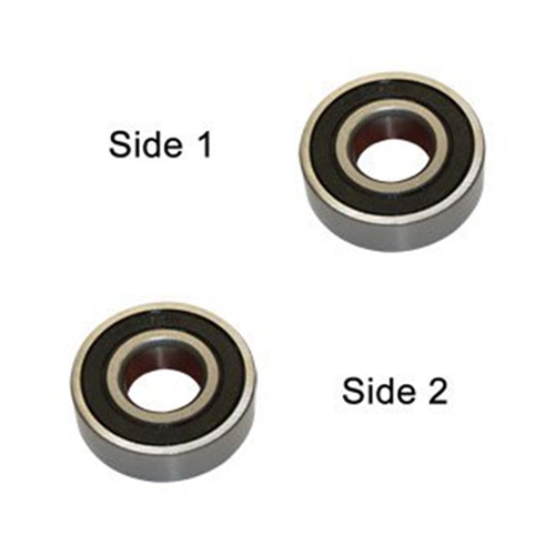 6000-2RS - 2 x Seal  ID 10 mm x OD 26 mmx W 8 mm  Bosch 1900905173  Porter Cable 893212  Milwaukee 02-04-1020  Makita 211061-7 -  2pcs/pack - Display Pack