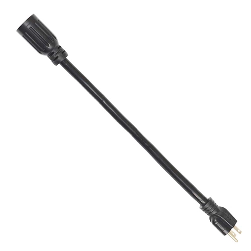 Pigtail-1 Female twist to 1 Male U (NEMA 5-15P to NEMA L5-20R) 