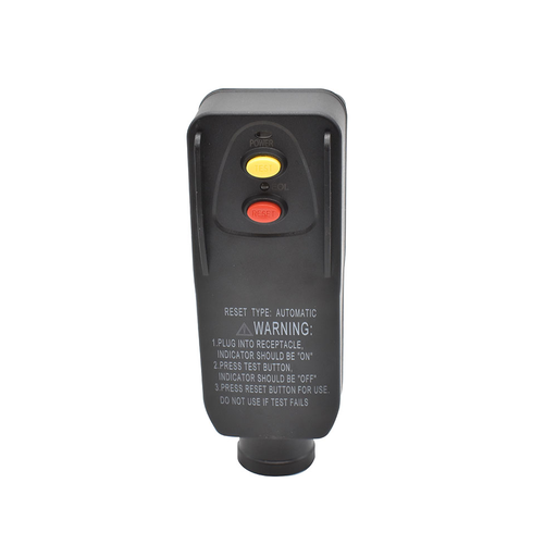 GFCI Ground Fault Circuit Interrupter  Std 15 Amp 3 prong Plug Nema 5-15P