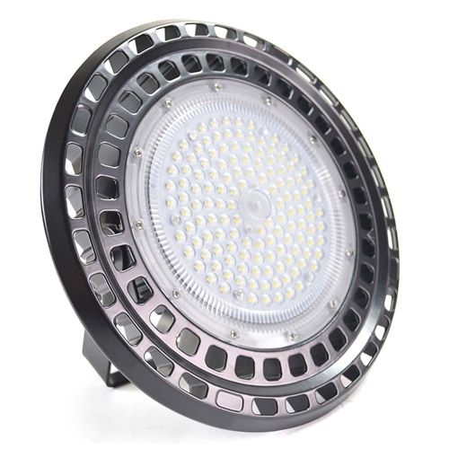 100W Baylight with Mount Bracket  IP65, 13000Lm 3000k-6500k 130LM/W - CRI：80 - 120 Degree Beam Angle -  Industrial Grade Warehouse / Factory Shed Roof Lamp